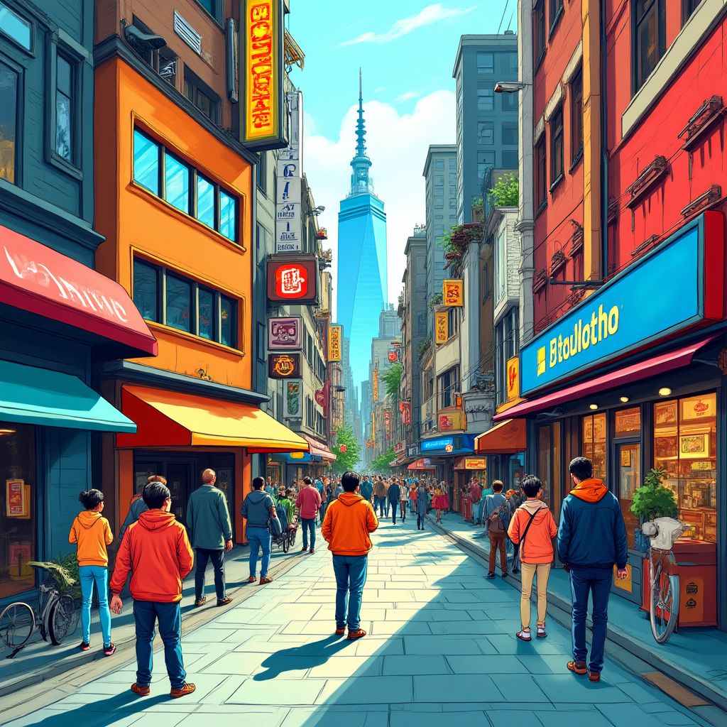 Ilustración editorial para una revista